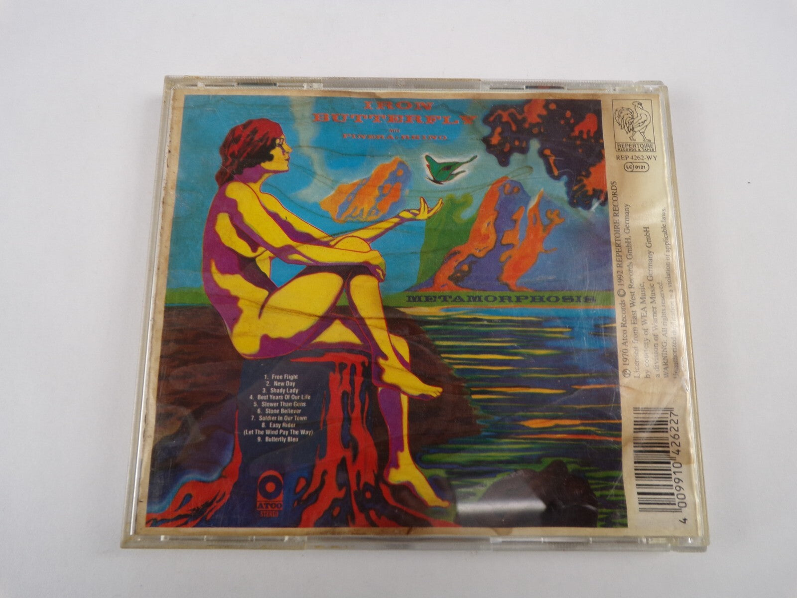 Iron Butterfly Metamorphosis Free Flight New Day Easy Rider Butterfly Bleu CD#26