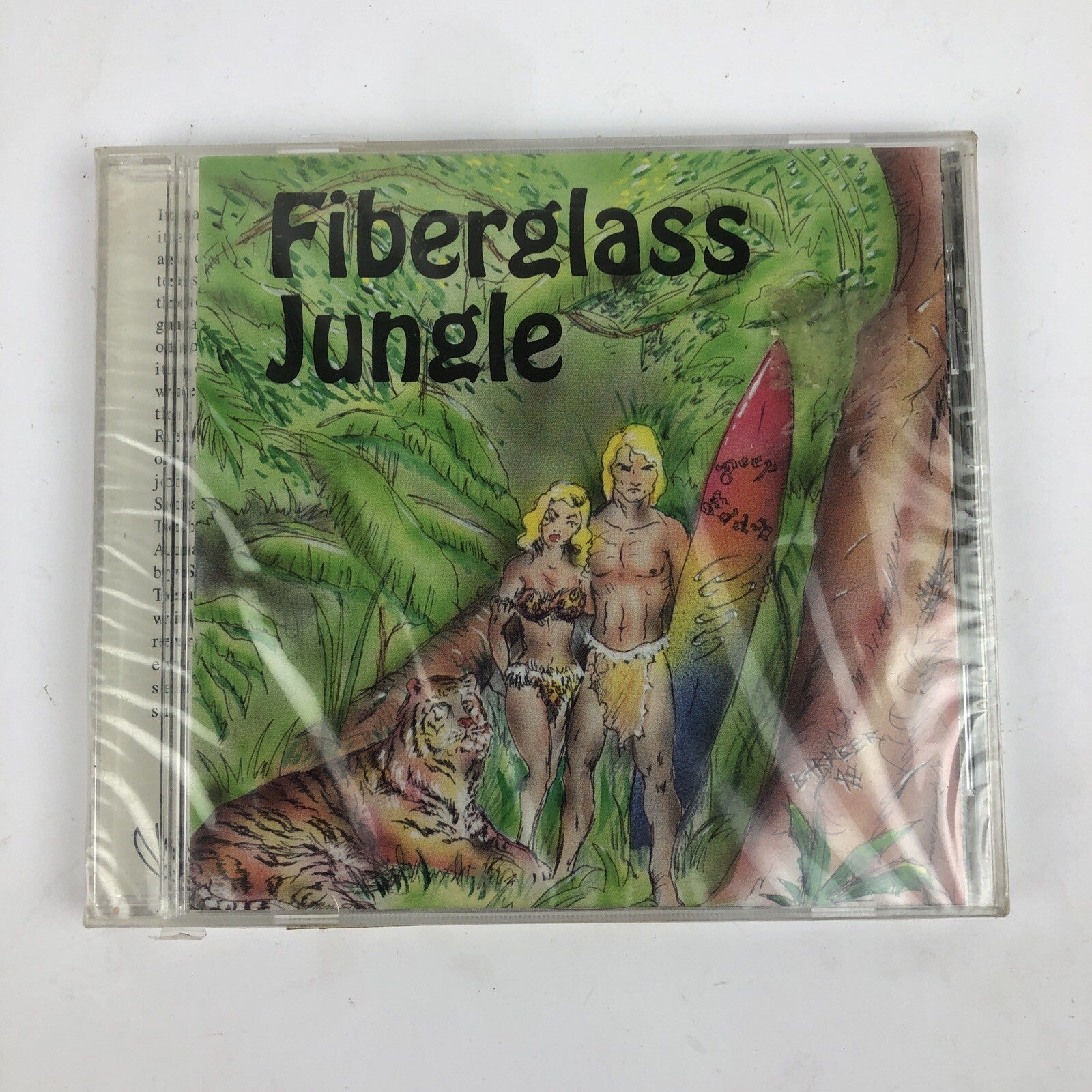 Fibreglass Jungle - Deep Eddy Records Various Artists Surf Rock CD - RARE - #6 