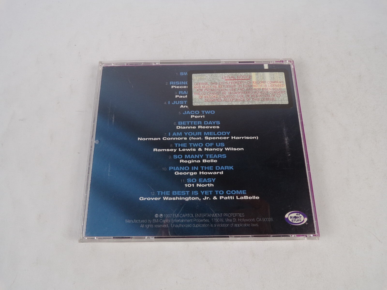 Slow Jams On The Jazz Tip Volume One Better Days I Am Your Melody So Many CD#55