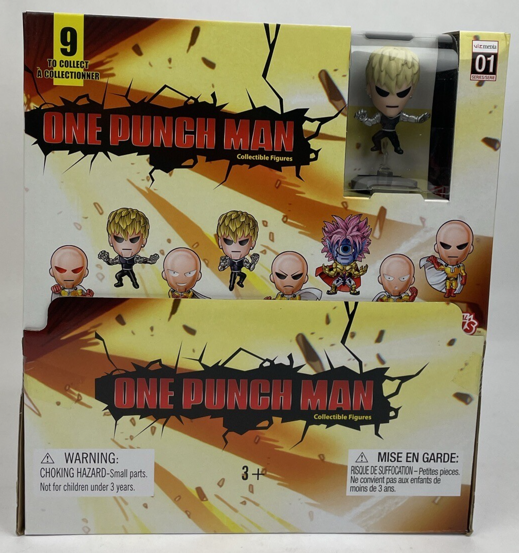 Lot of 24 ORIGINAL MINIS ONE PUNCH MAN SERIES 1 COLLECTIBLE FIGURES BLIND BAGS