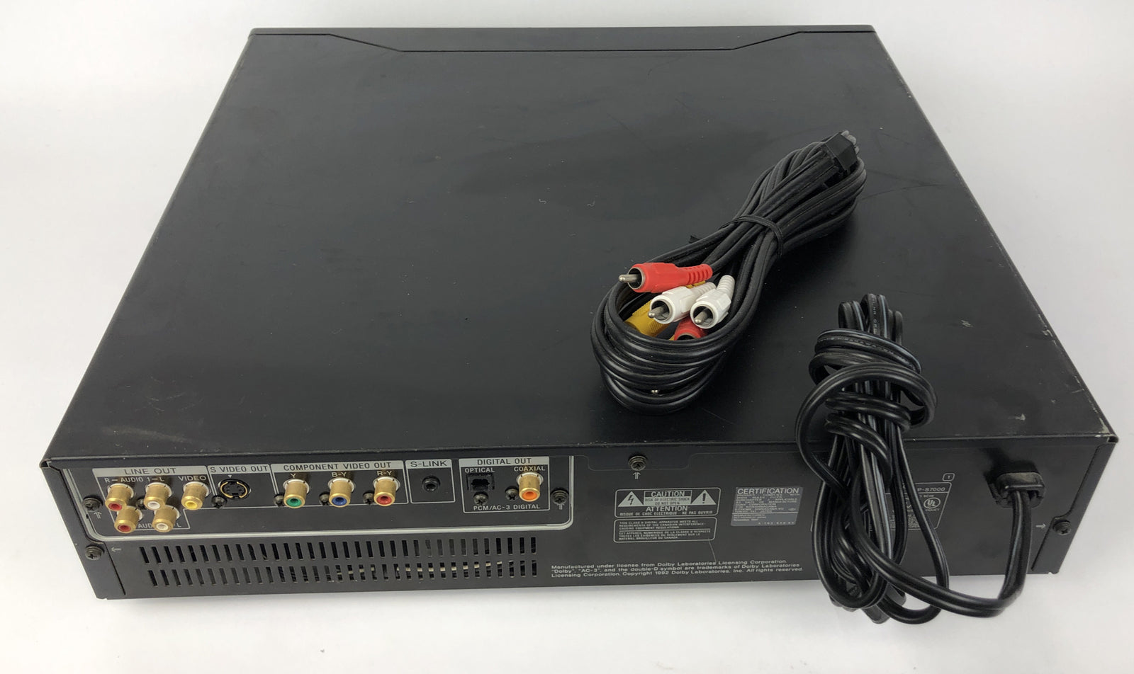 Sony DVP-S7000 DVD CD VIDEO Noise  Reduction Current Pulse Converter Tested VGC