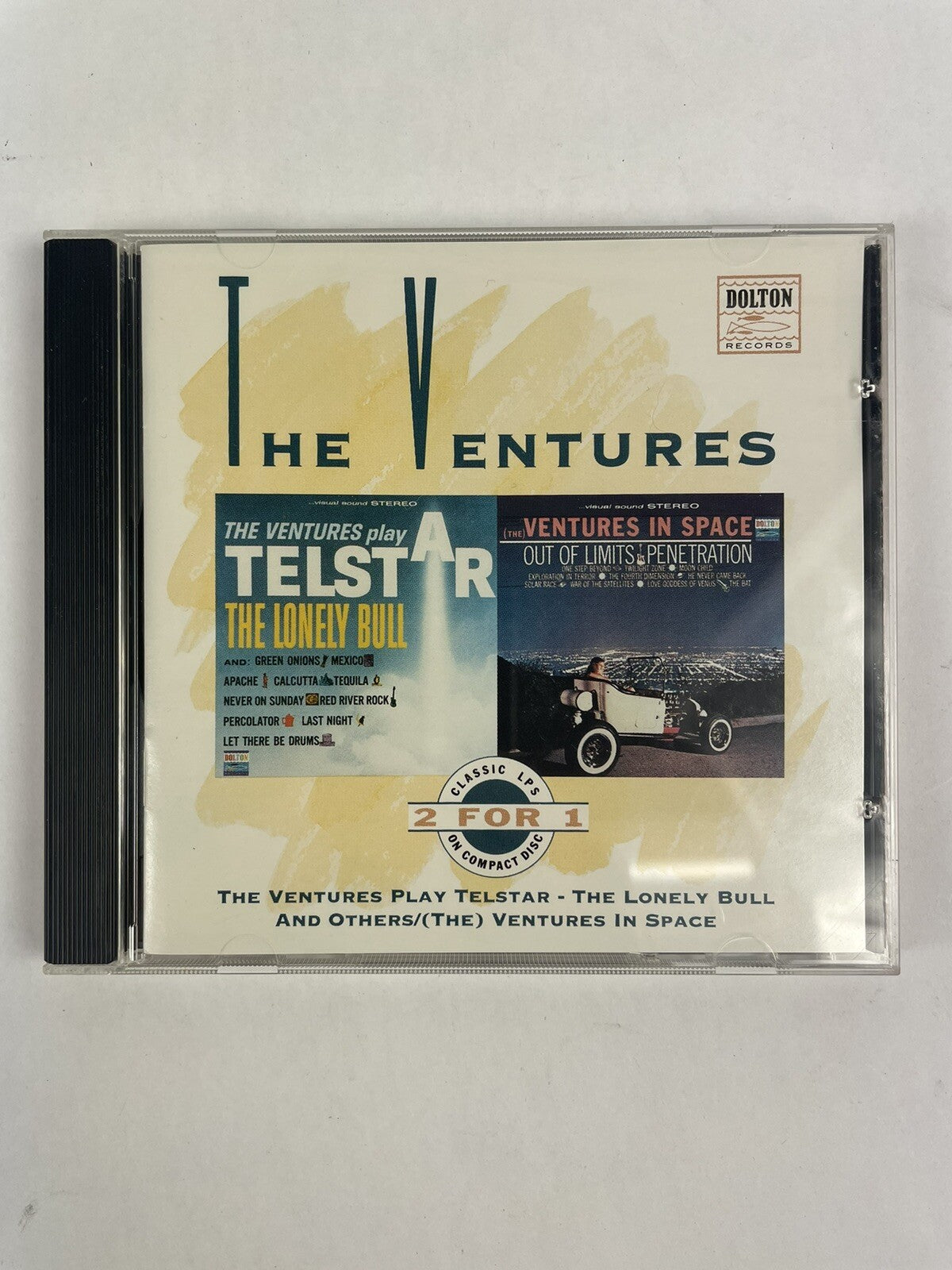 The Ventures  - Play Telstar / Ventures In Space CD      #15