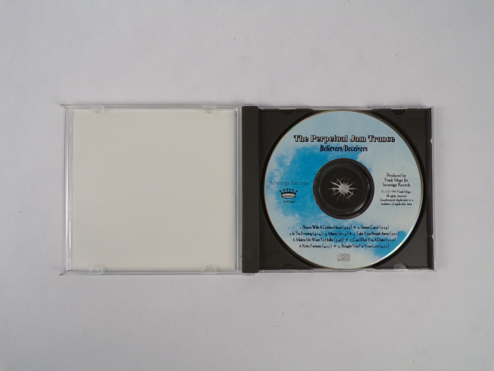 The Perpetual Jam Trance Believers/Deceivers Greatest Hits CD #9