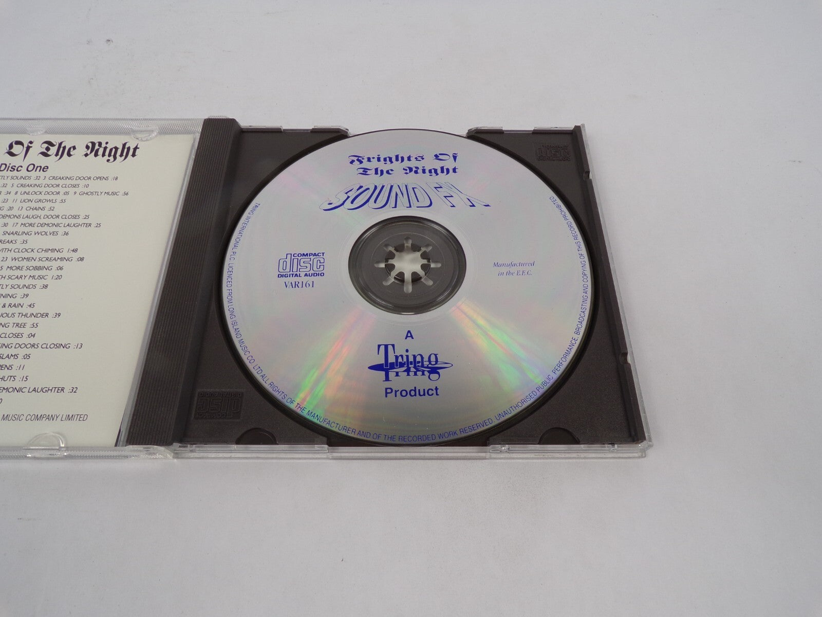 Frights Of The Night Sound FX Including: Ghostly Sounds Demonic Laughter CD#68