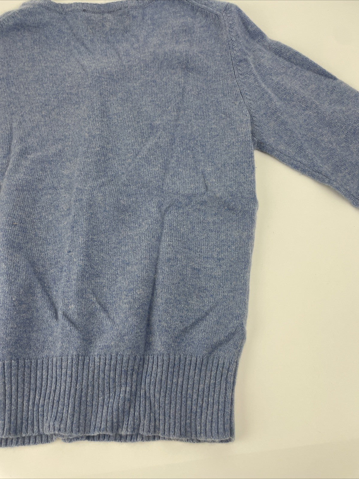 Mossimo Supply Co. Women’s Knit Cashmere Cardigan Small Blue Sweater Open Front