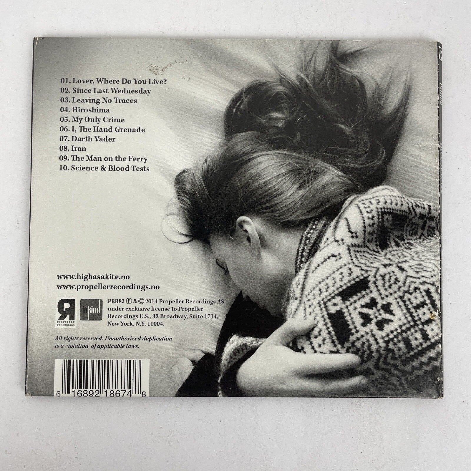 HIGHASAKITE - SILENT TREATMENT Digital Audio CD 2014 Propeller Recordings - HI