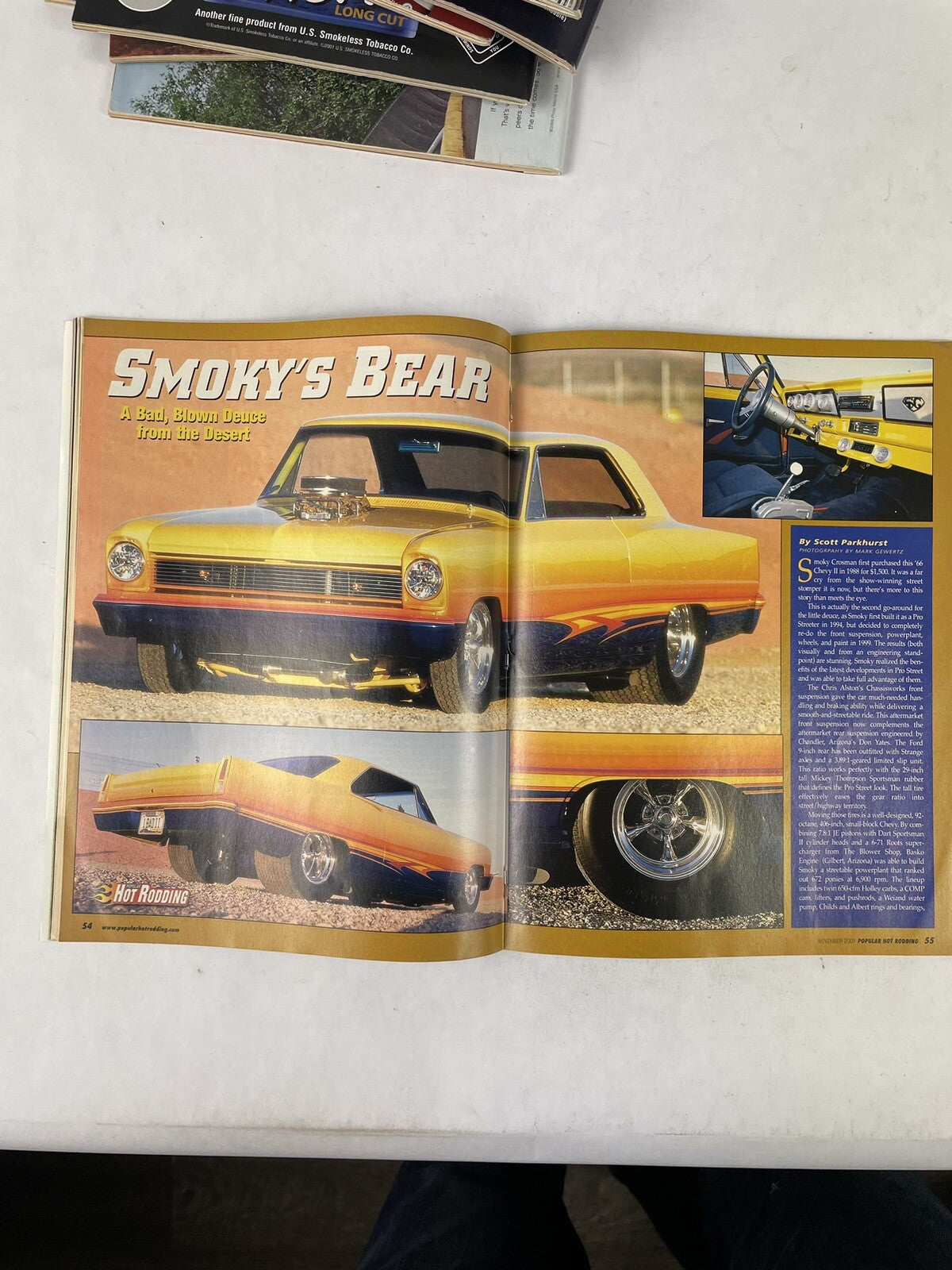 Lot of 12: Hot Rodding MAGAZINES Complete Full Set 12 issues Jan to Dec 2001