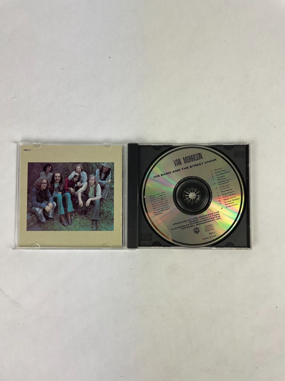 Van Morrison His Band And The Street Choir CD #4