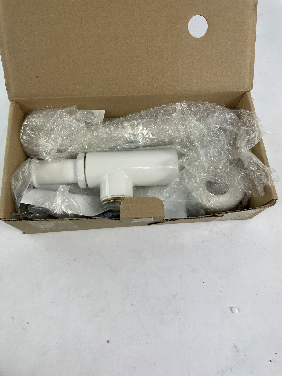 Rubinet 9DBEPT3WH Essentials-Exp Bottle P-Trap Wflg Cont
