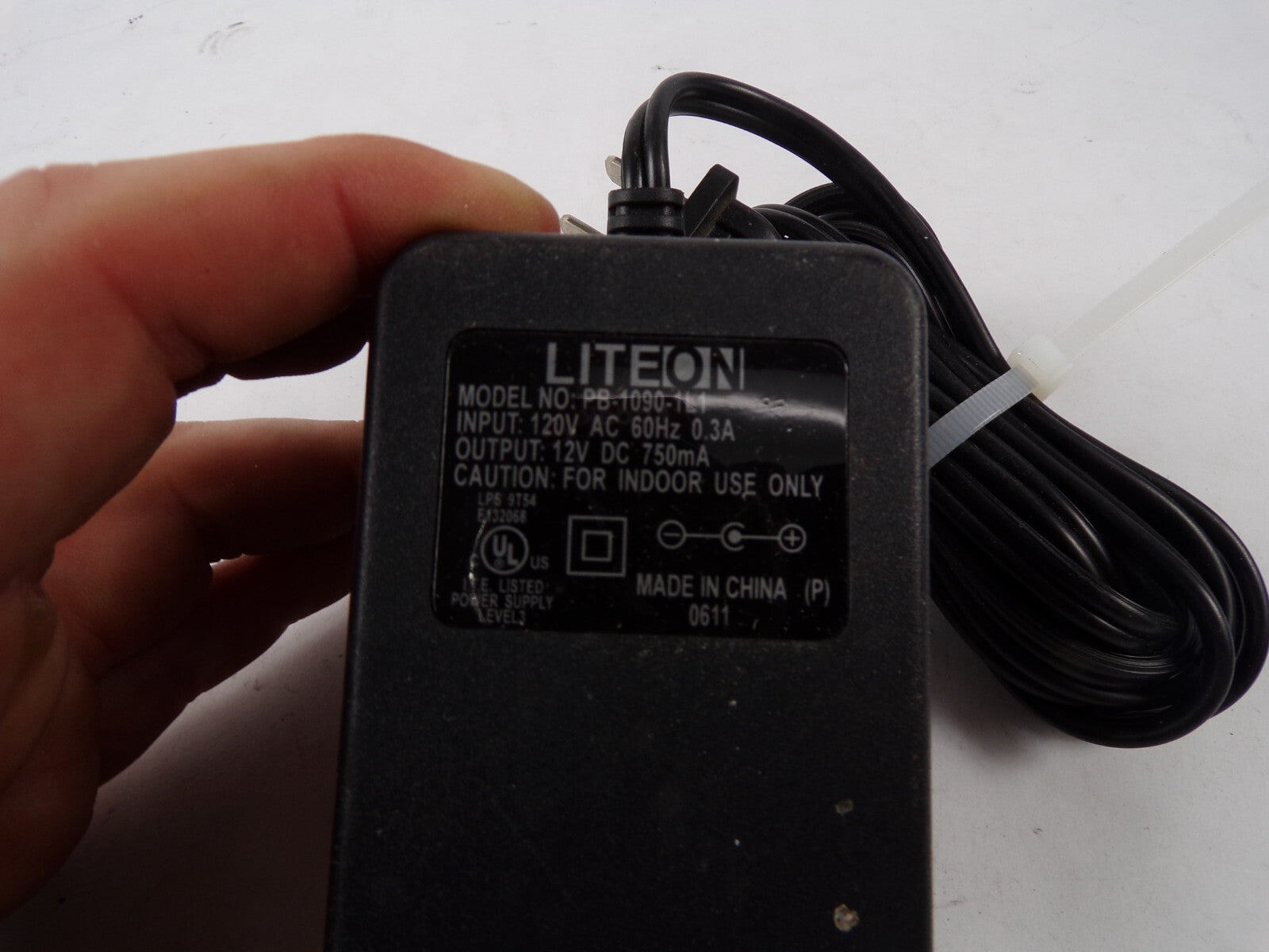Genuine Liteon PB-1090-1L1 Output 12 V 750mA Power Supply Adapter A55