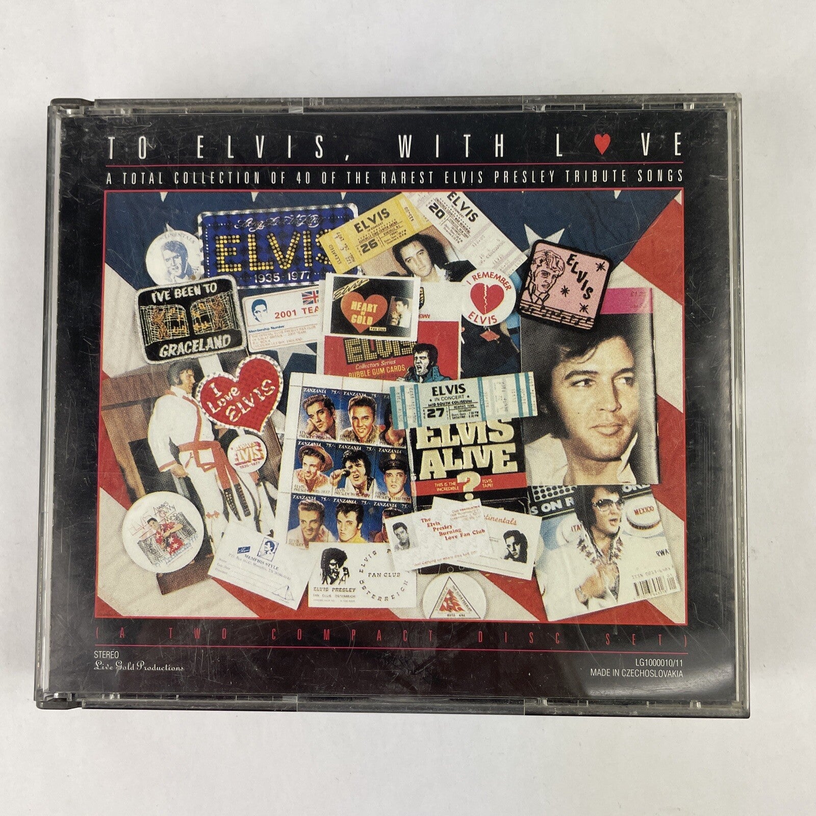  To Elvis With Love, Double CD (1992)  #15