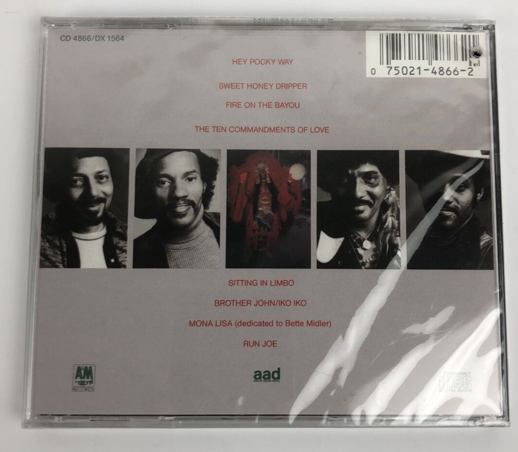 Neville Brothers " Fiyo on the Bayou " AM Records CD Digital Audio - NEW #57