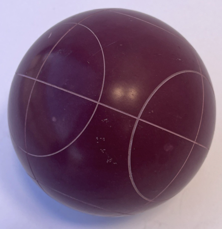 EASTPOINT SPORTS Bocce Ball Replacement 4" Circle Design (E Sports EA) Burgundy