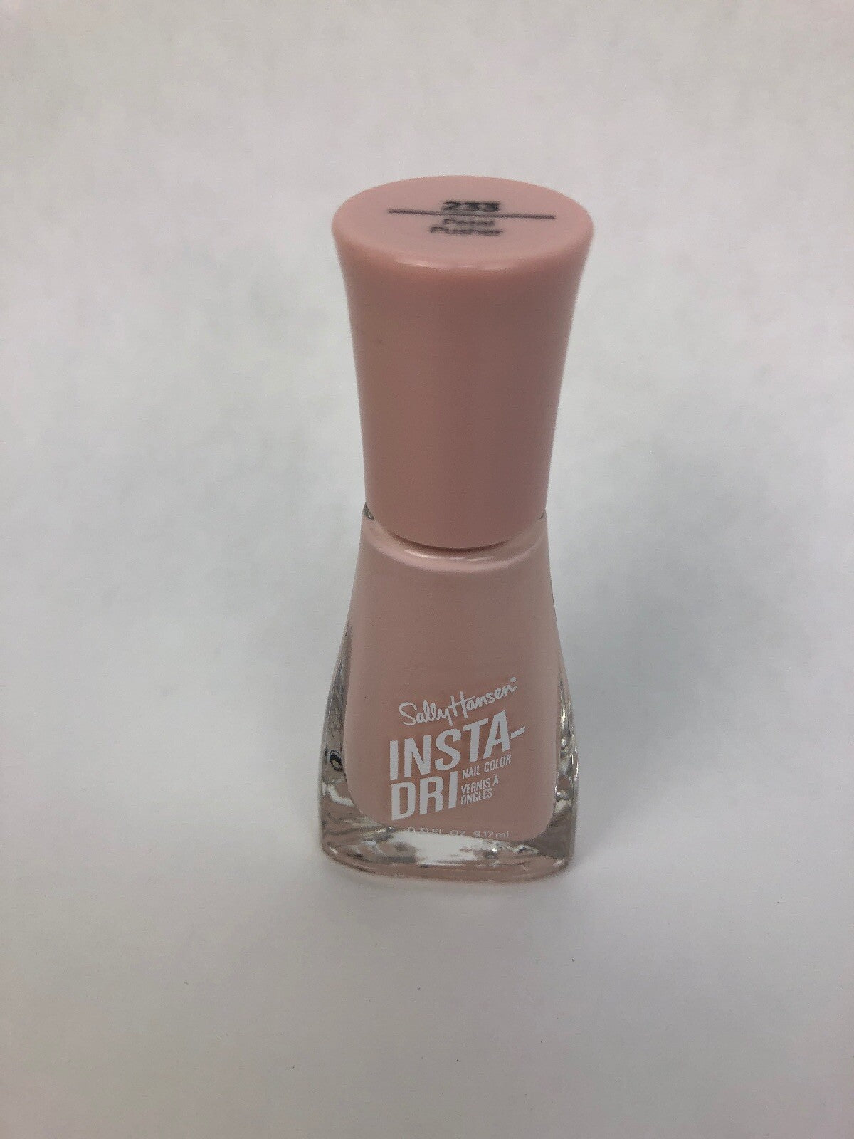 Sally Hansen Insta-Dri Nail Polish #233 Petal Pusher (light pink) NEW - FSTSHP