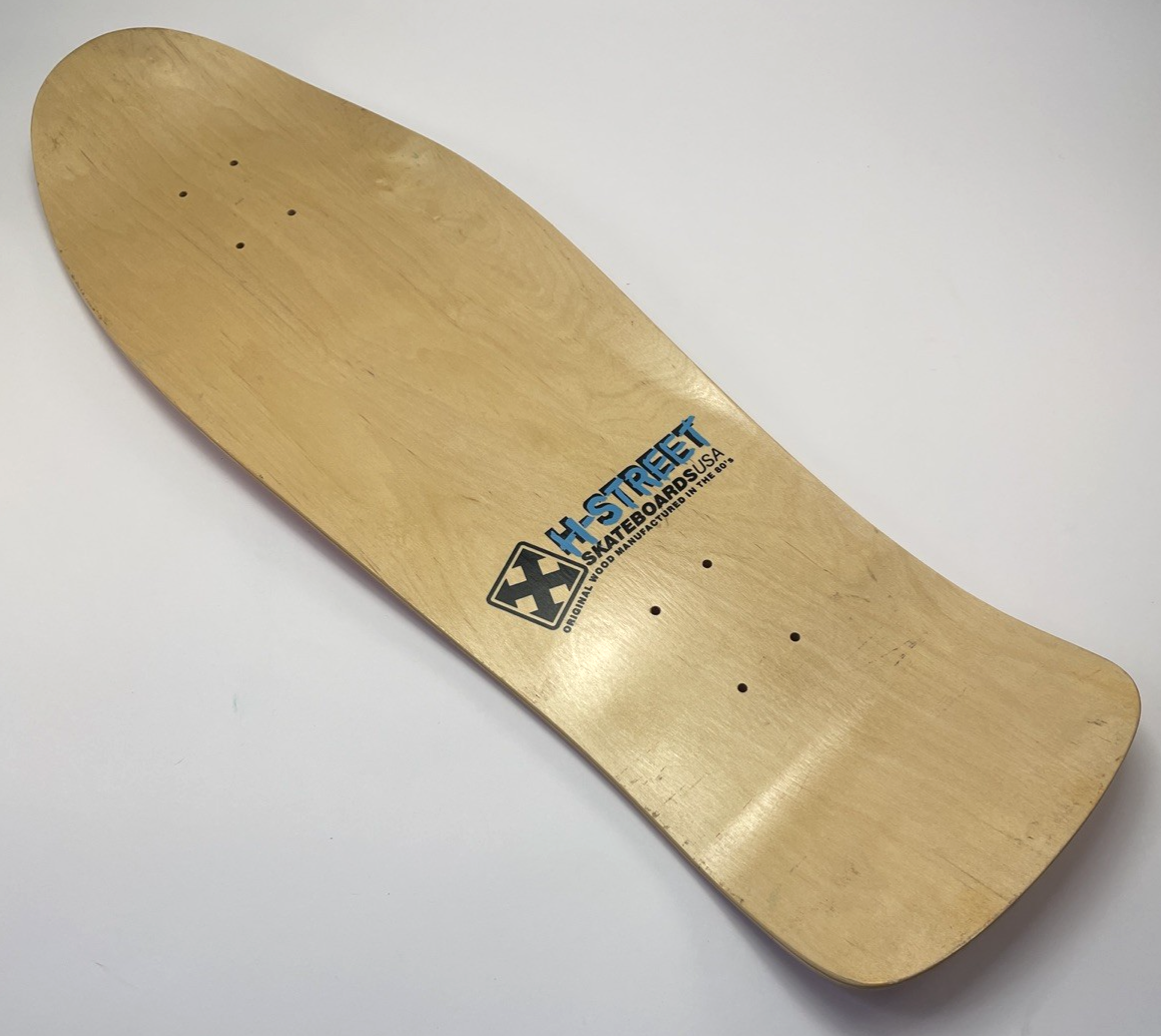 H-STREET Eddie ^El Gato Elguera^  Kitty Reissue Skateboard 80s Wood Hell Concave