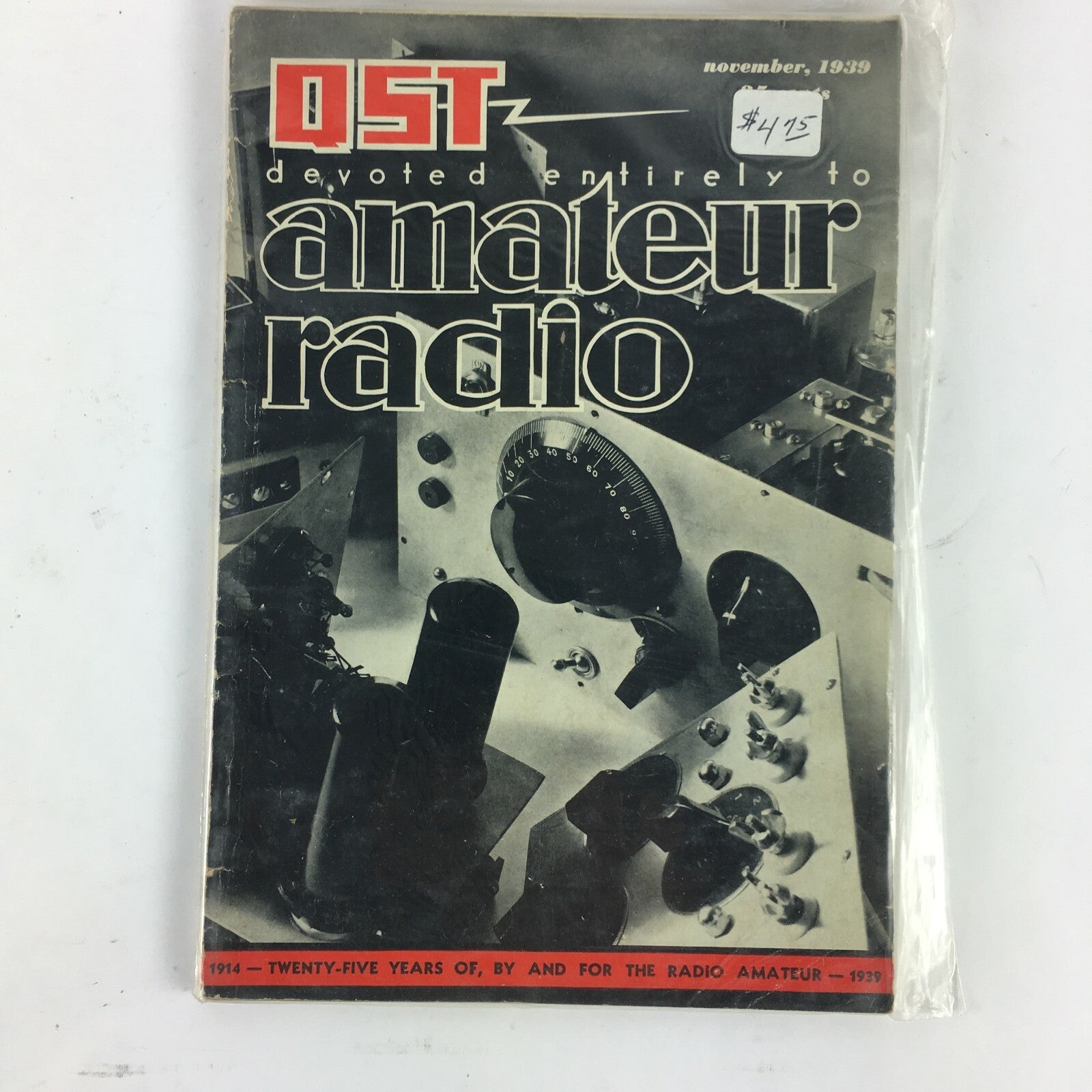November 1939 QST devoted entirely to Amateur Radio Magazine 