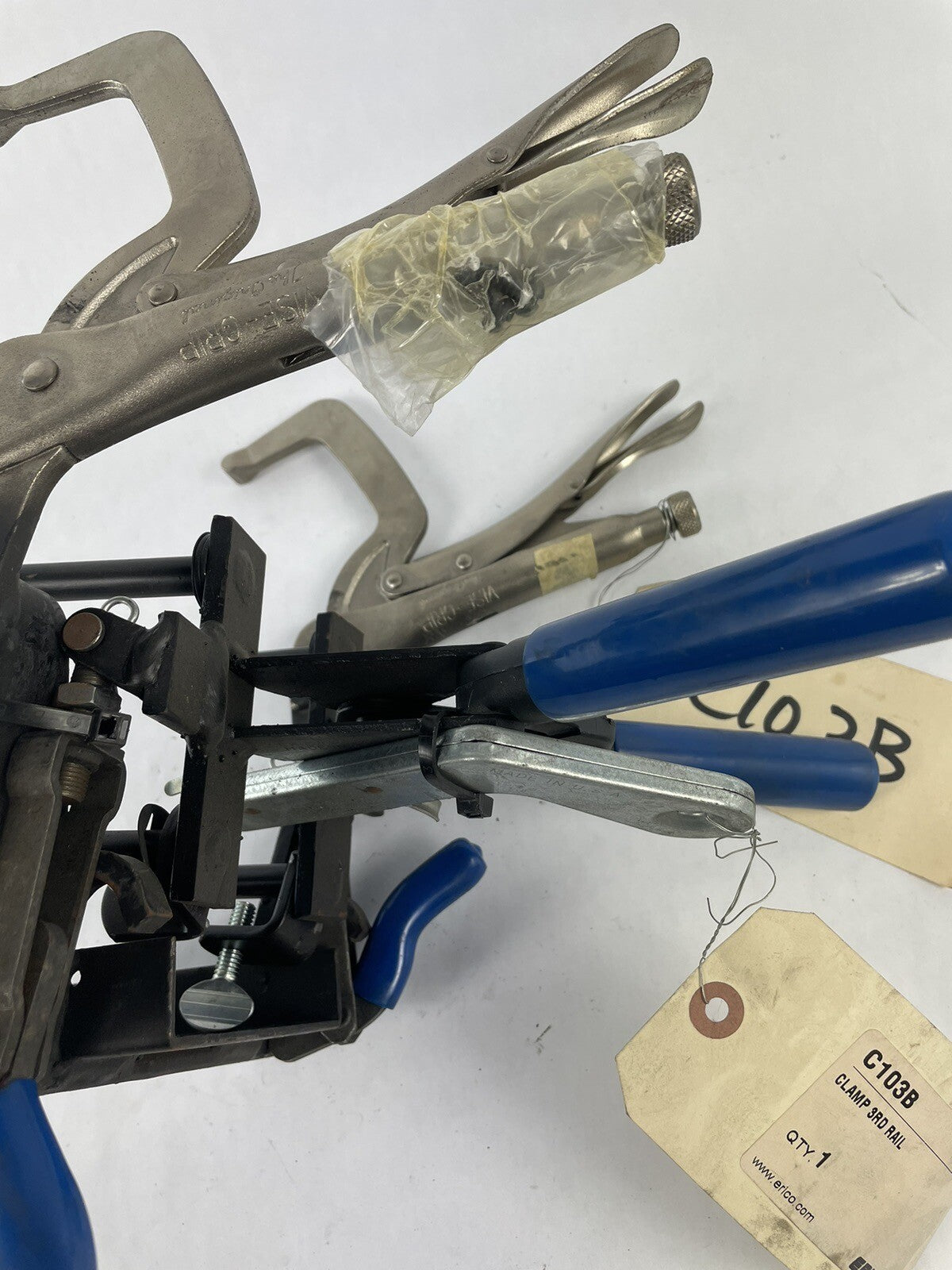ERICO C103B 3RD Third Rail Clamp Assembly Contact Third Rail Base