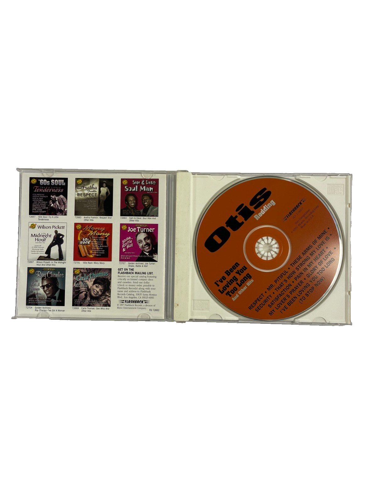 Otis Redding I Have Been Loving You Too Long And Other Hits Mr.Pitiful CD#33