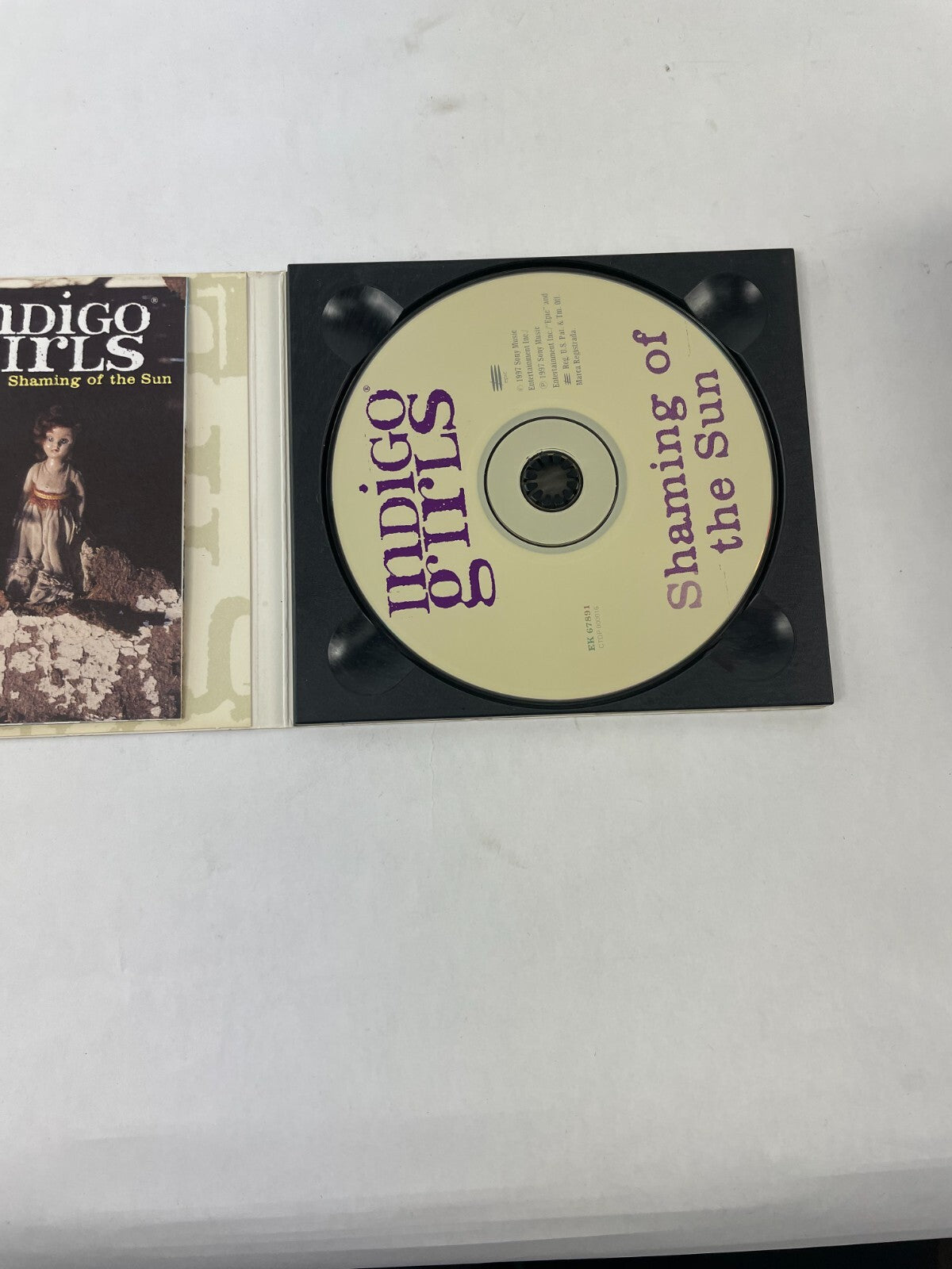 Indigo Girls Shaming Of The Sun Shame On You Get Out The Map Shed Your SkinCD#73