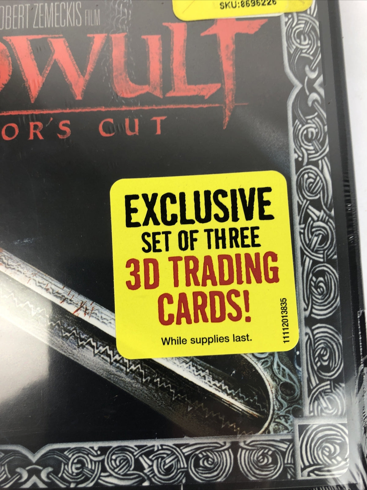 NEW Beowulf (DVD, 2008) [UNRATED] Director's Cut, Widescreen Angelina Jolie￼