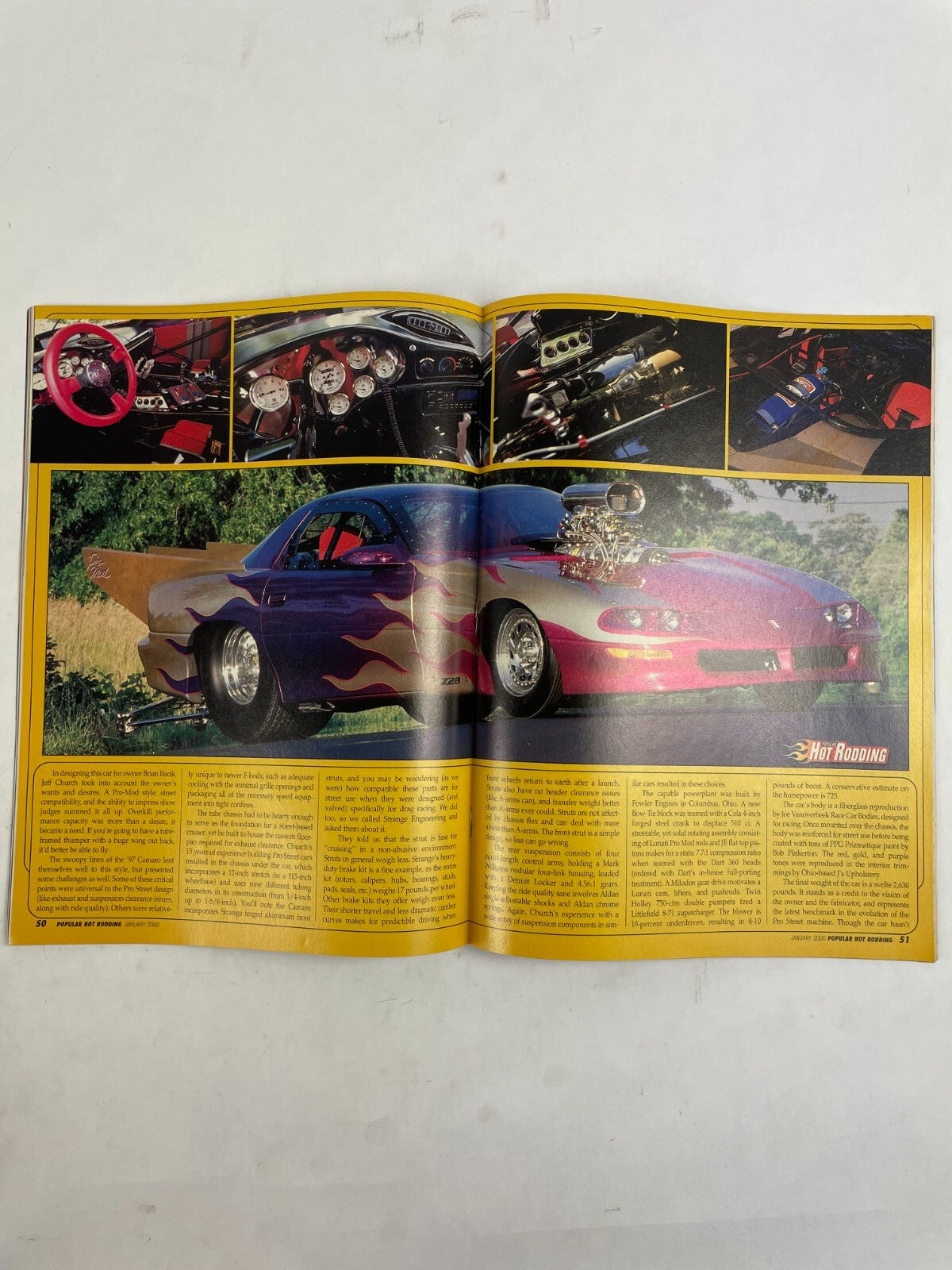 January 2000 Hot Rodding Magazine Evolution Late Model Street and Strip 600 HP