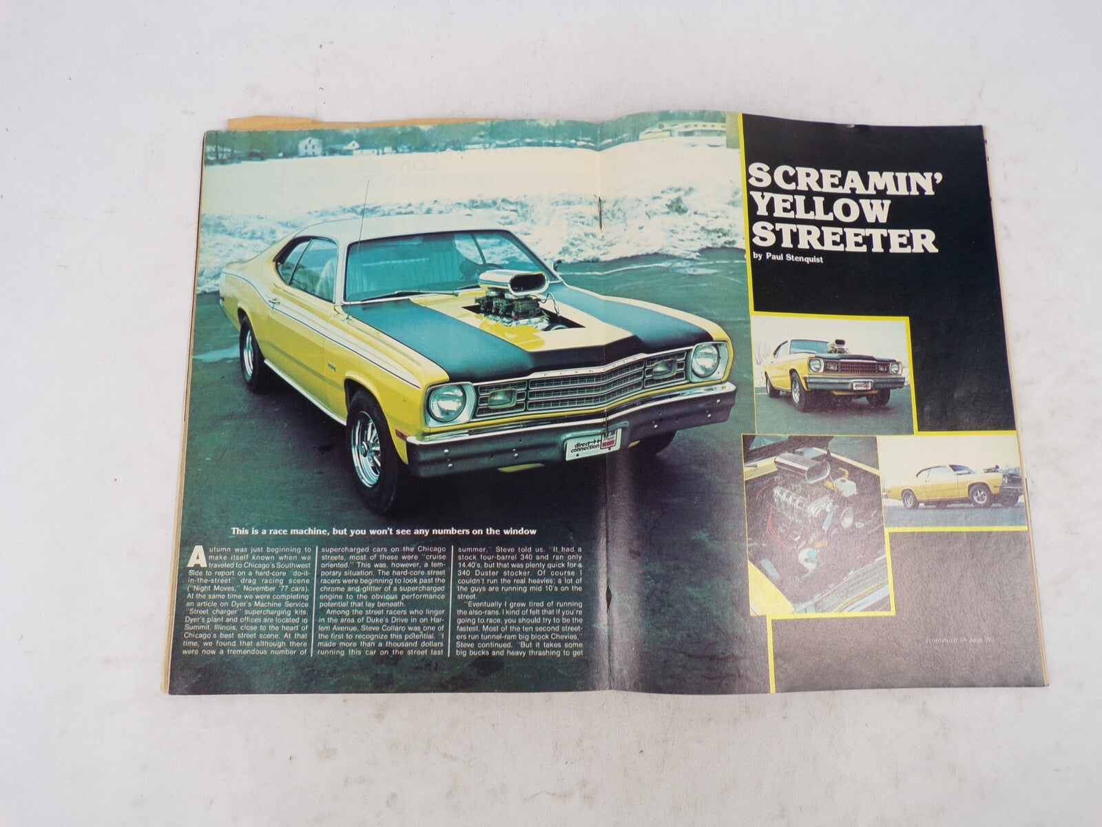 May 1978 Cars Hi-Performance Special Mopar Performance Section Exclusive!! Brack