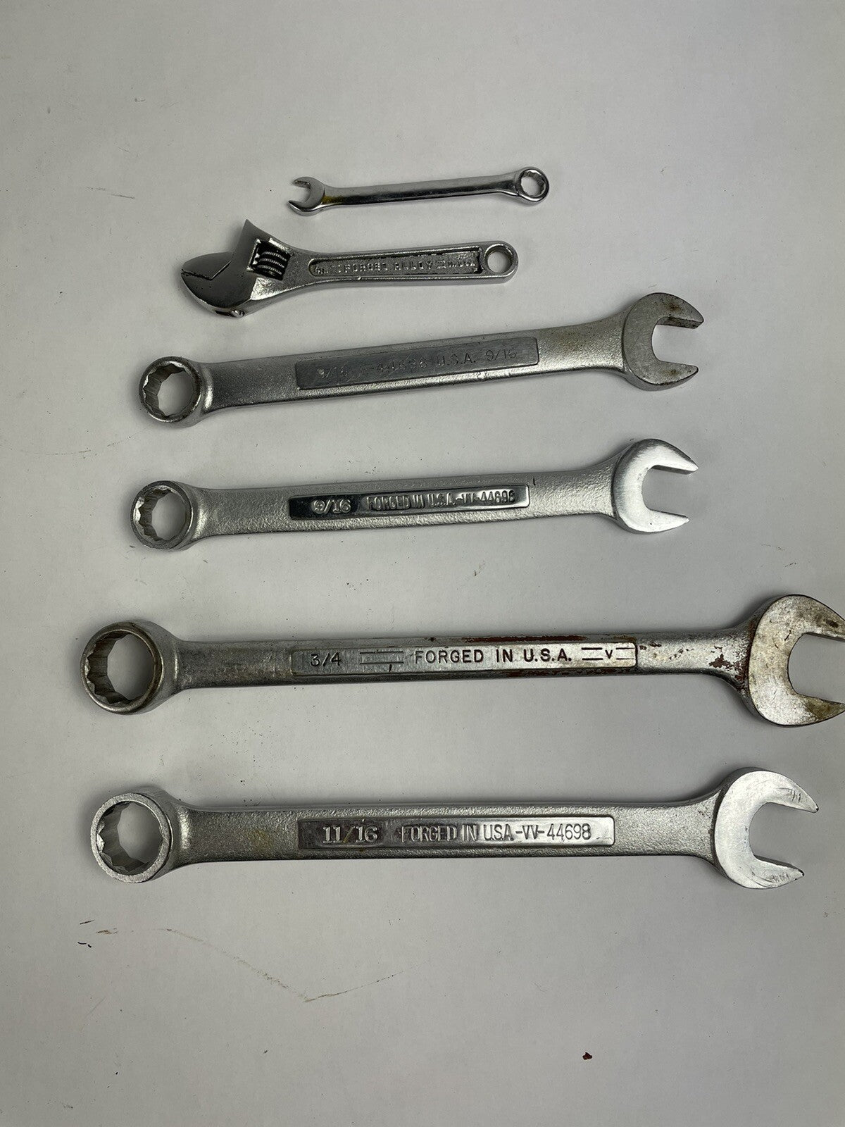 Lot of Vintage Craftsman Wrenches