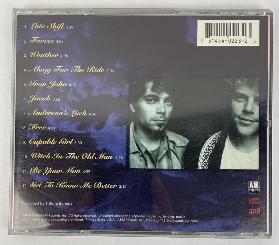 Bringing on the Weather by Jackopierce (Digital Audio CD, 1994, A&M (USA)  JK