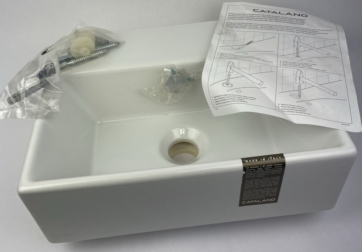 OEM CATALANO ITALY PREMIUM 40VP Basin Bathroom Sink Catalano Premium 40 Basin