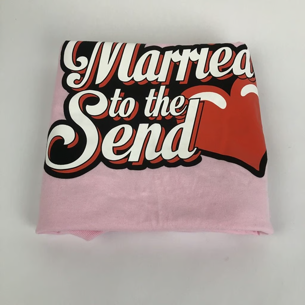 NELK BOYS Full Send " Married to the Send " TRIPLE XL 3XL PINK SS T-Shirt RARE