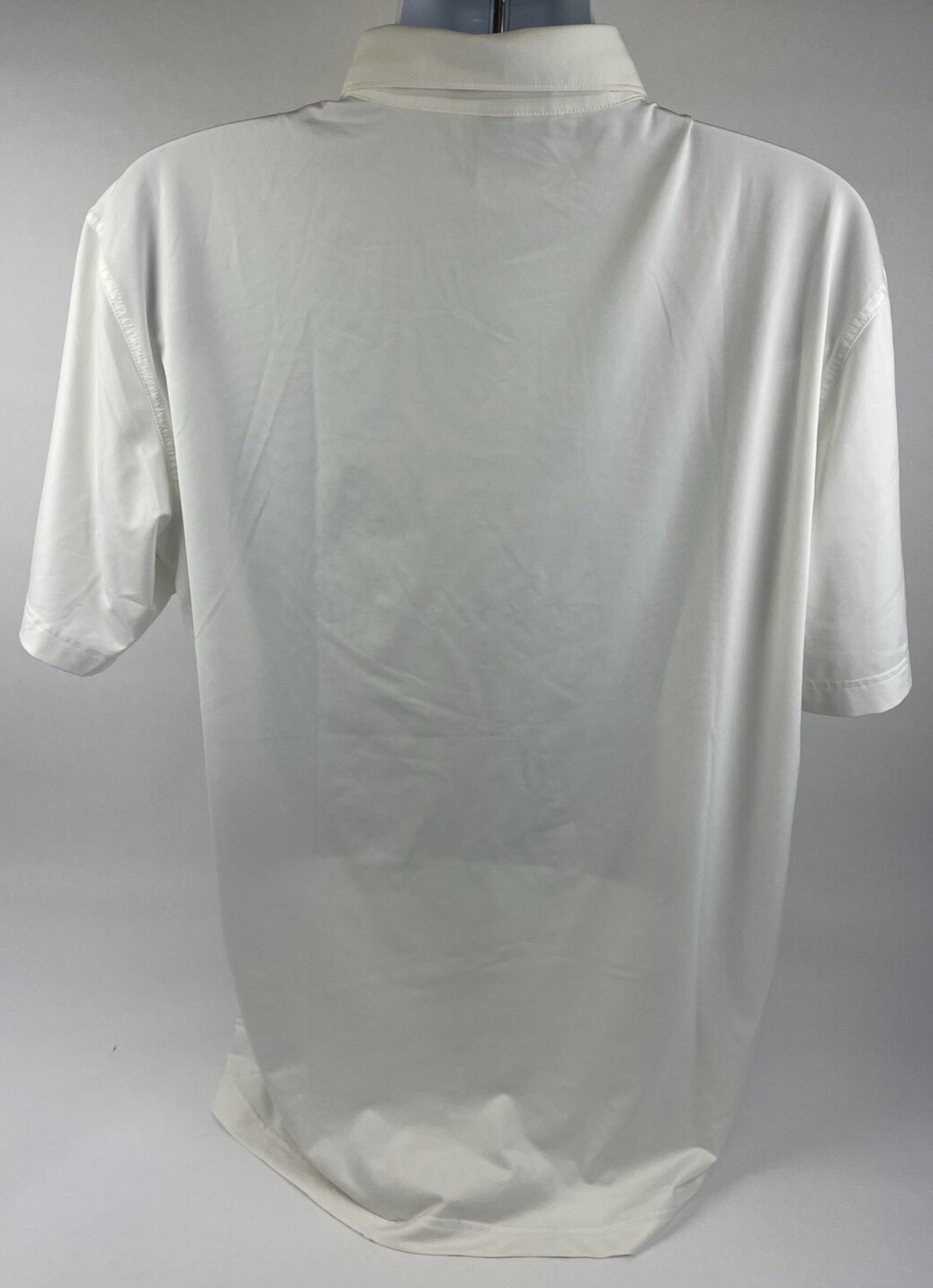 Masters Polo Shirt Mens Large White Traditional Logo Augusta National Golf Polo