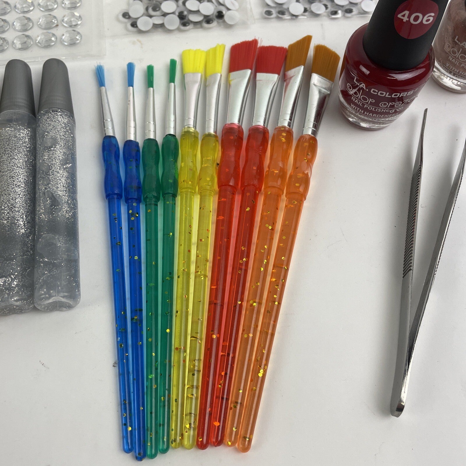 Fishing Lure Craft Kit Fish Eyes 3D Holographic Lure Eyes Fly Tying Jigs Crafts