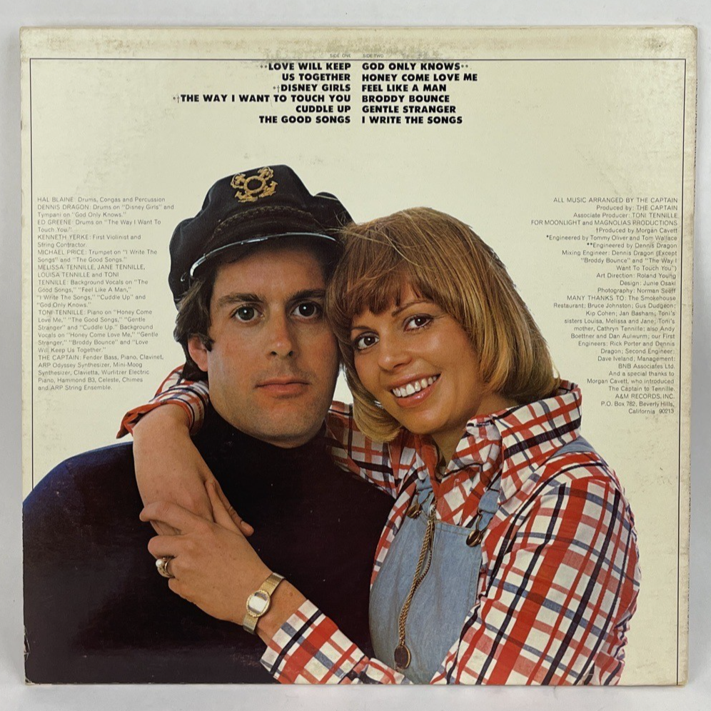 2 x Captain & Tennille “ Love Will Keep Us Together ”  + " Make Your Move " LP