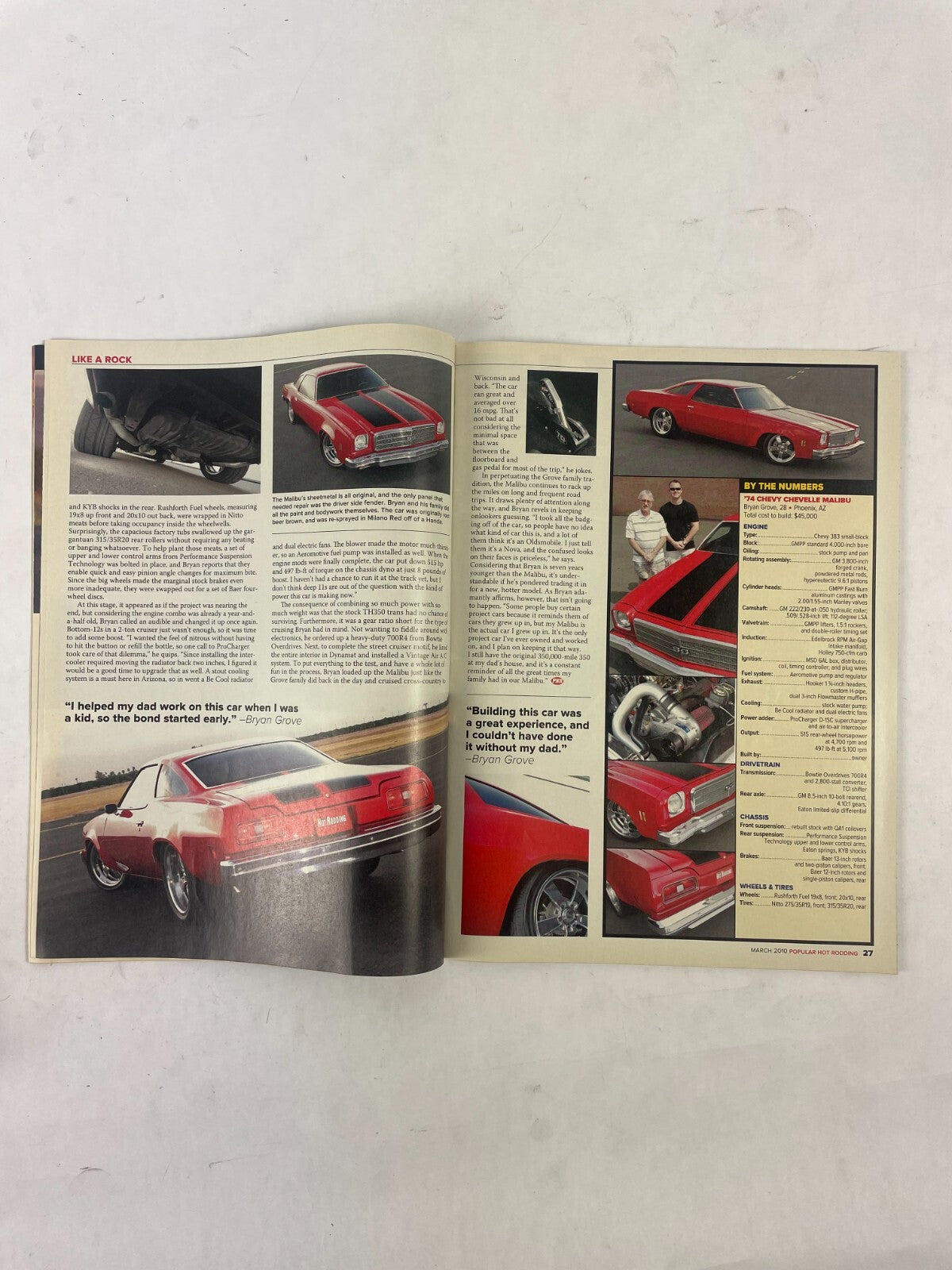 March 2010 Hot Rodding Magazine Paint Your Own Car! Get Show Results--On The Che