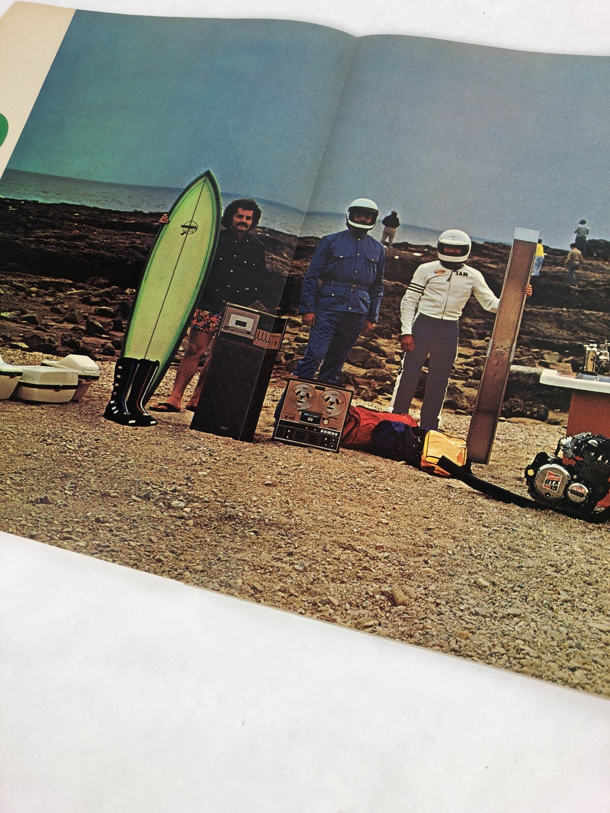 Cycle Guide Magazine Xmas MXer Project Suzuki December 1973 *VGC* 4 Page Poster