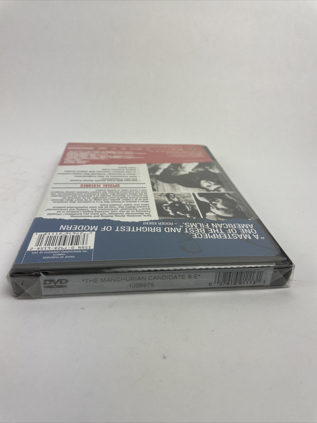 The Manchurian Candidate 1962 DVD Video Frank Sinatra Janet Leigh - New Sealed