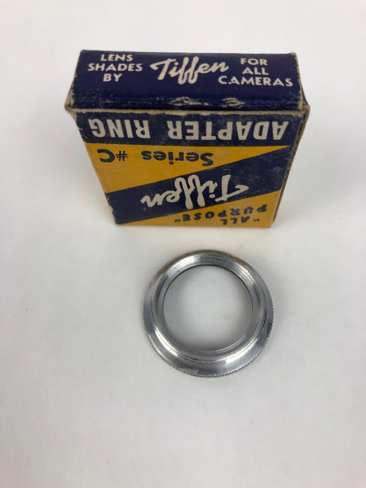 Rare All Purpose Tiffen Adapter Ring Series # C AR Screw In See Images