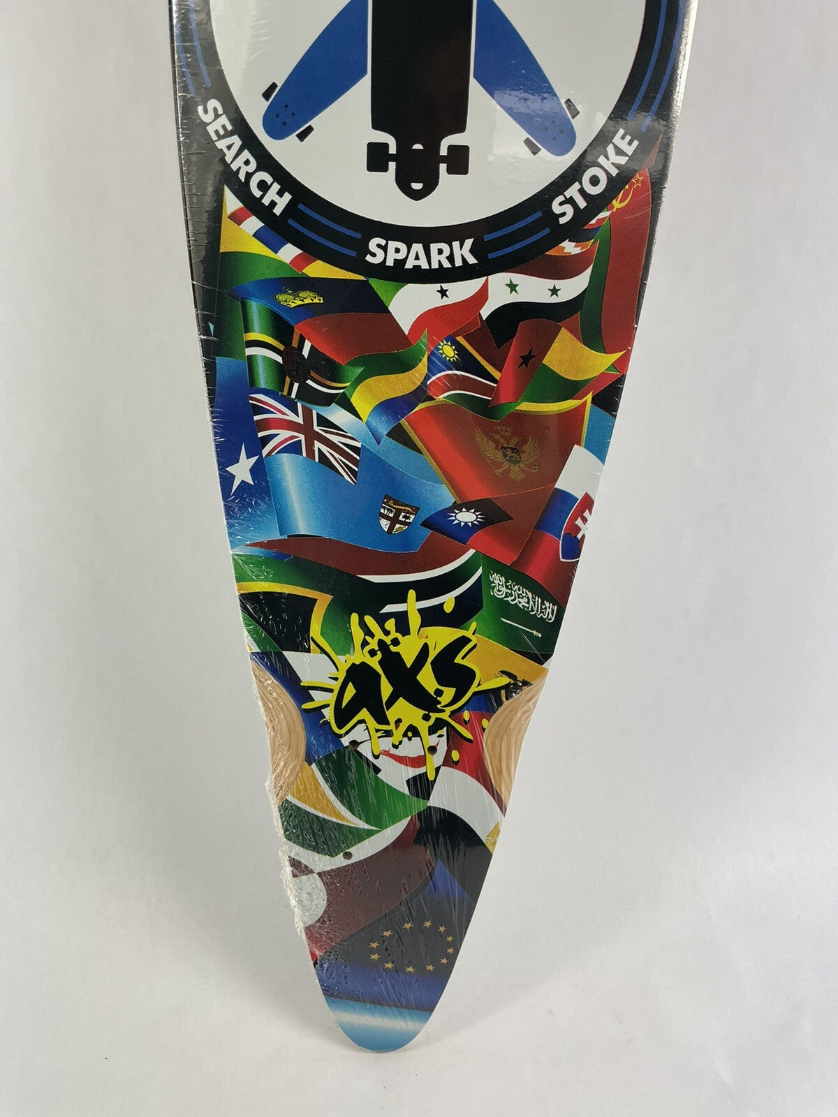 Longboarding for Peace Pintail Longboard 9" x39.128" free ride deck