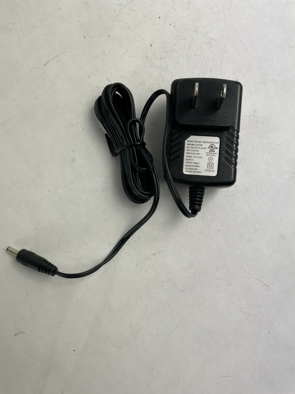 Genuine Keen Ocean S01-005-0050-01000 Output 5V 1000 mA Power Supply Adapter A78