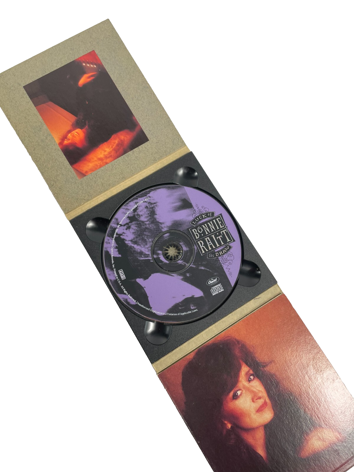 Bonnie Raitt Lucky Of the Draw Something To Talk About Tangled And Dark CD#37