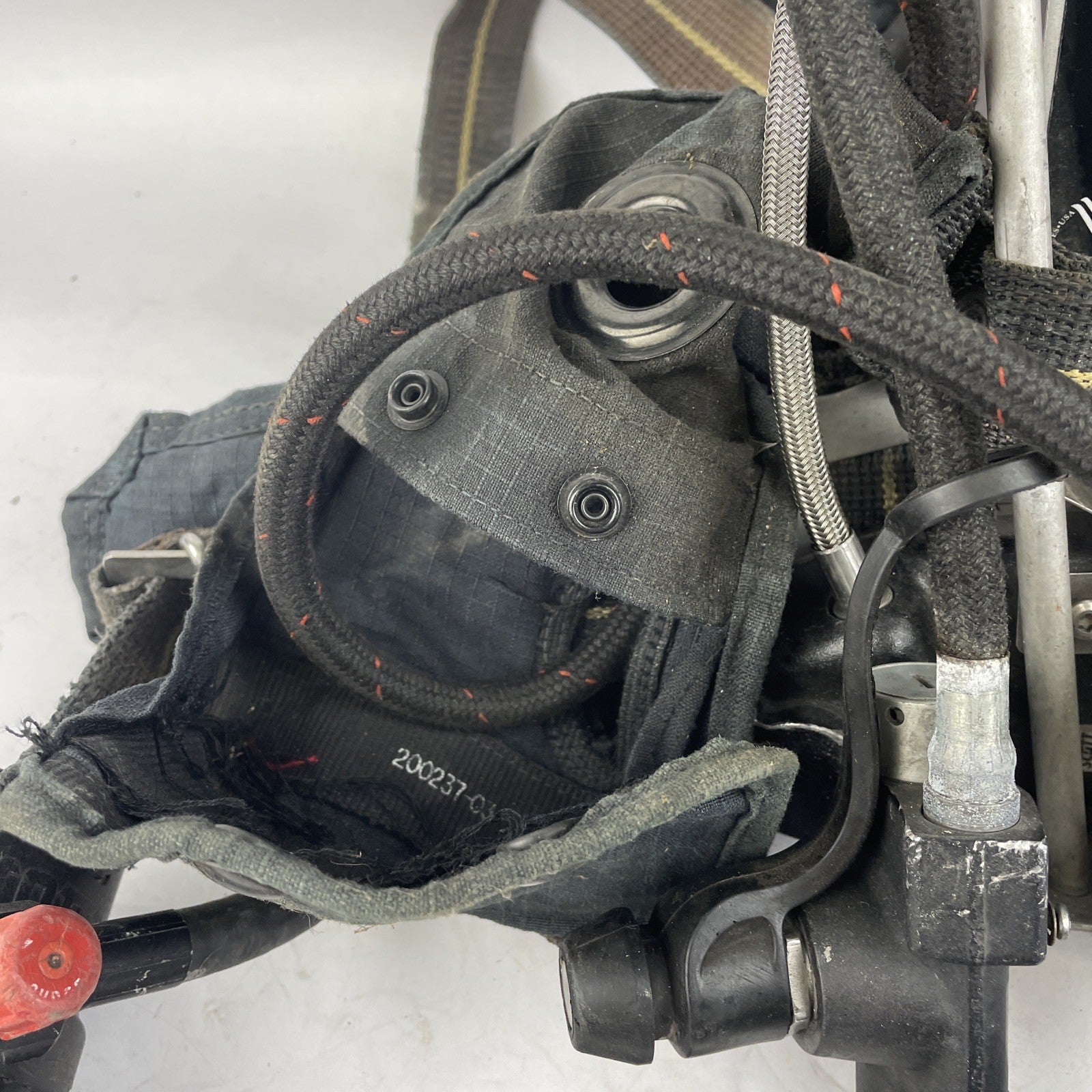 SCOTT SAFETY 4.5 4500 SCBA Air Pack Harness EZ-Flow Air Pak Plus with Sensor R