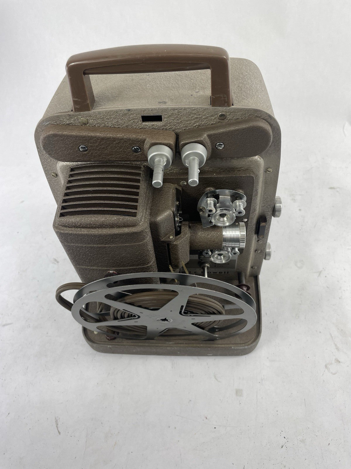  Vintage 1950s-Bell & Howell-Model-253AX  8mm-Film-Portable-Movie-Projector