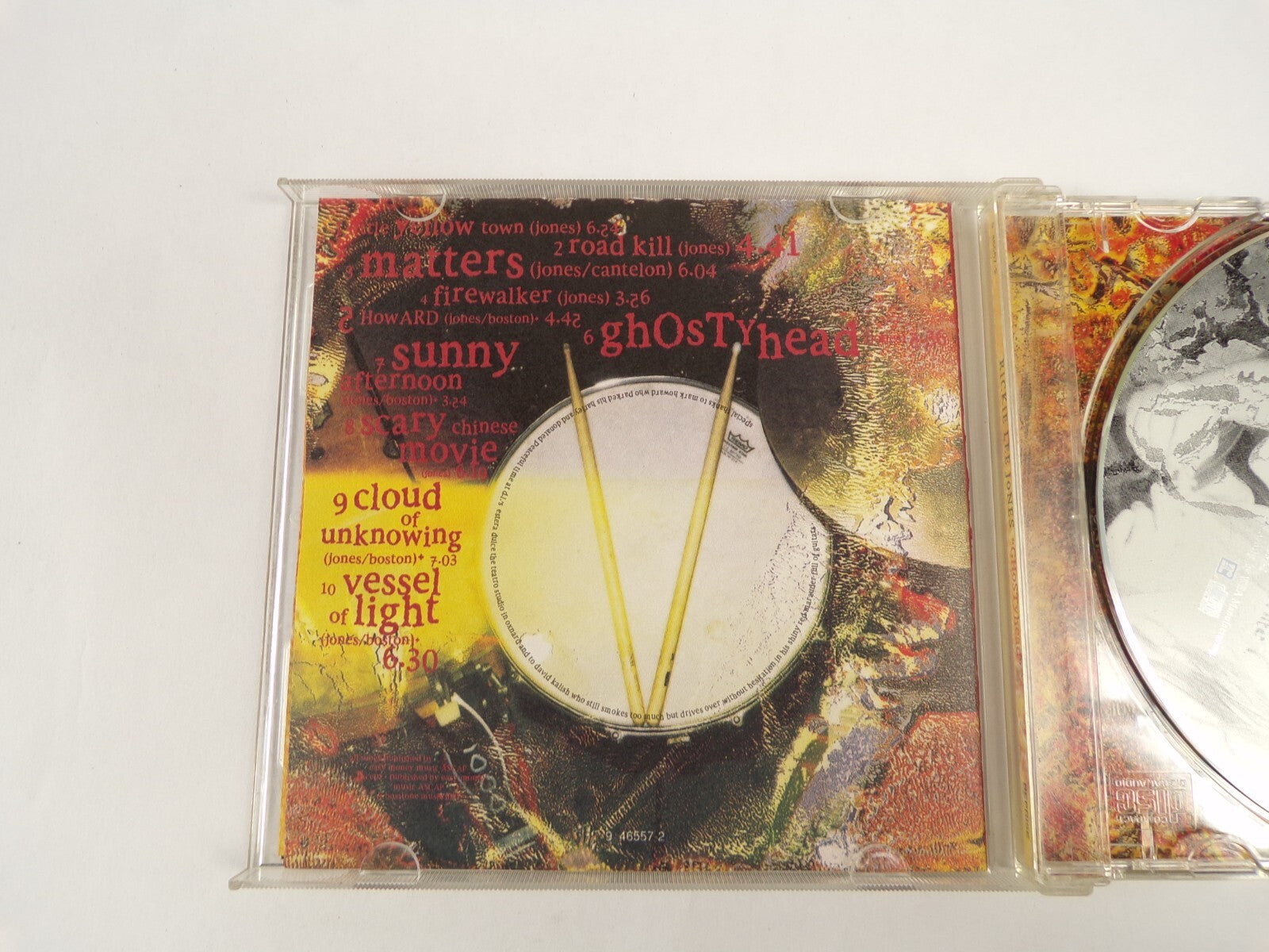 Rickie Lee Jones Ghostyhead Little Yellow Town Howard Firewalker CD#46