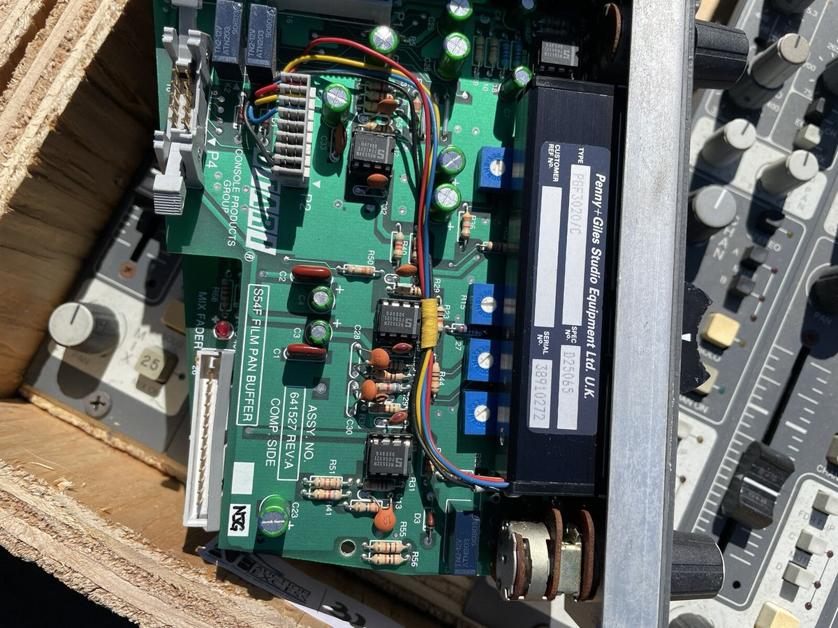 Otari Series 54 – Control Room Module Stereo -  36 Channels for console mixer