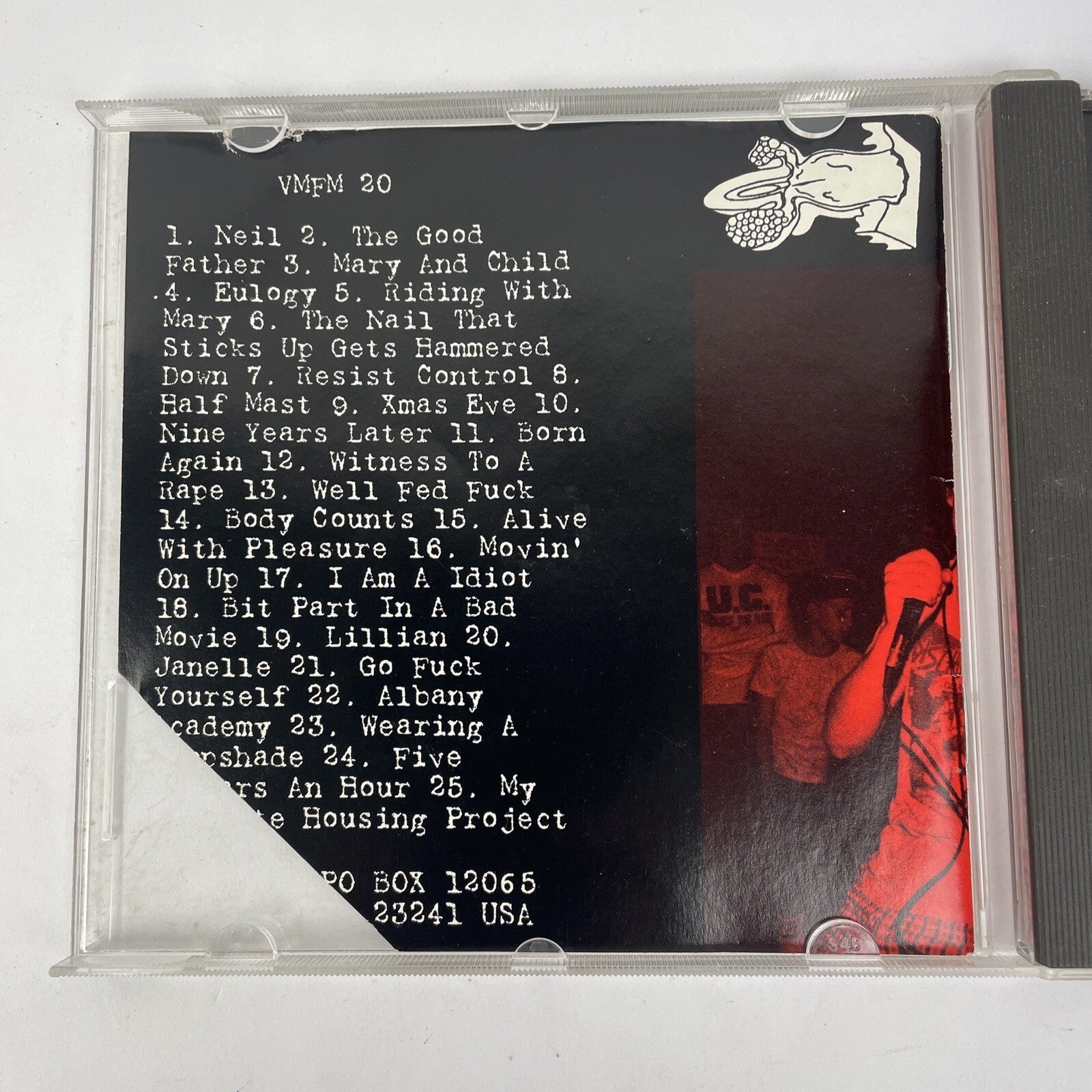 Born Against - The Rebel Sound of Shit and Failure VMFM Twenty CD Promo Copy #1