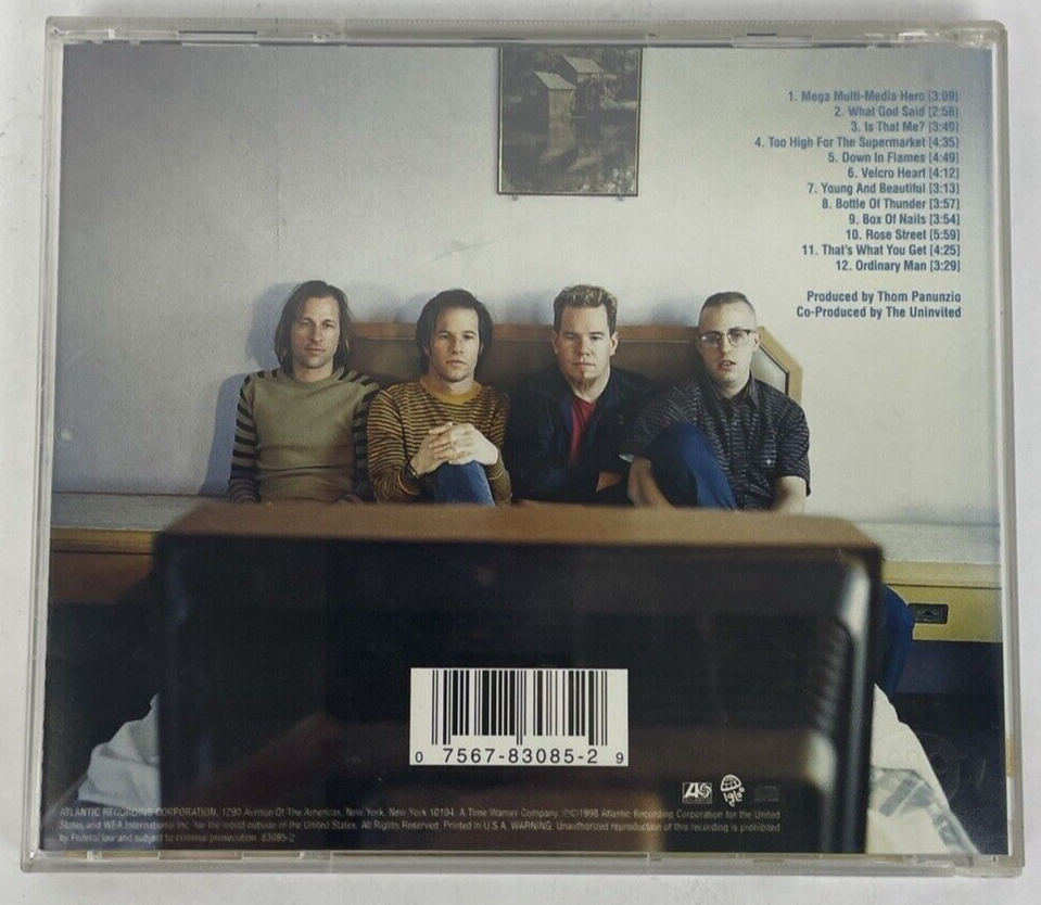 THE UNINVITED - SELF TITLED Digital Audio CD 1998  ATLANTIC RECORDS  - UVW