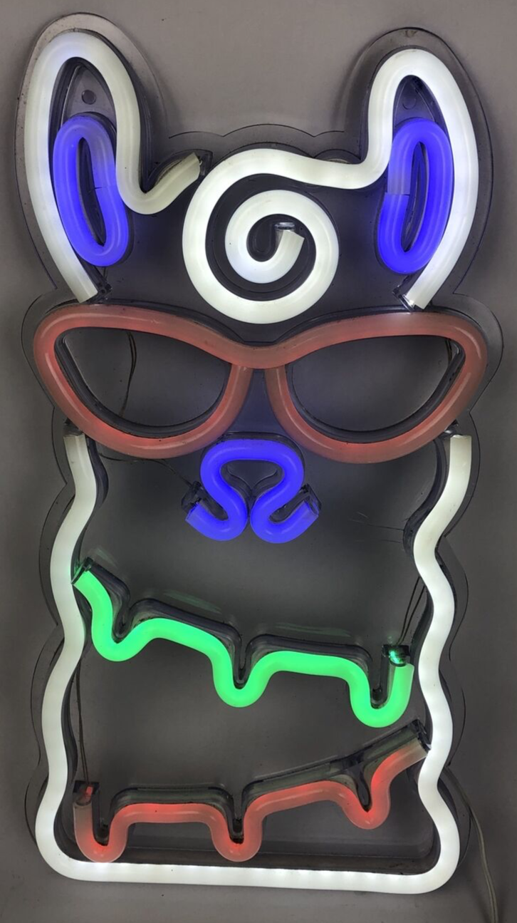 Dog Puppy Neon Sign Led Sign Animal Neon Light for Wall Decor  Sign - 16" x 9"