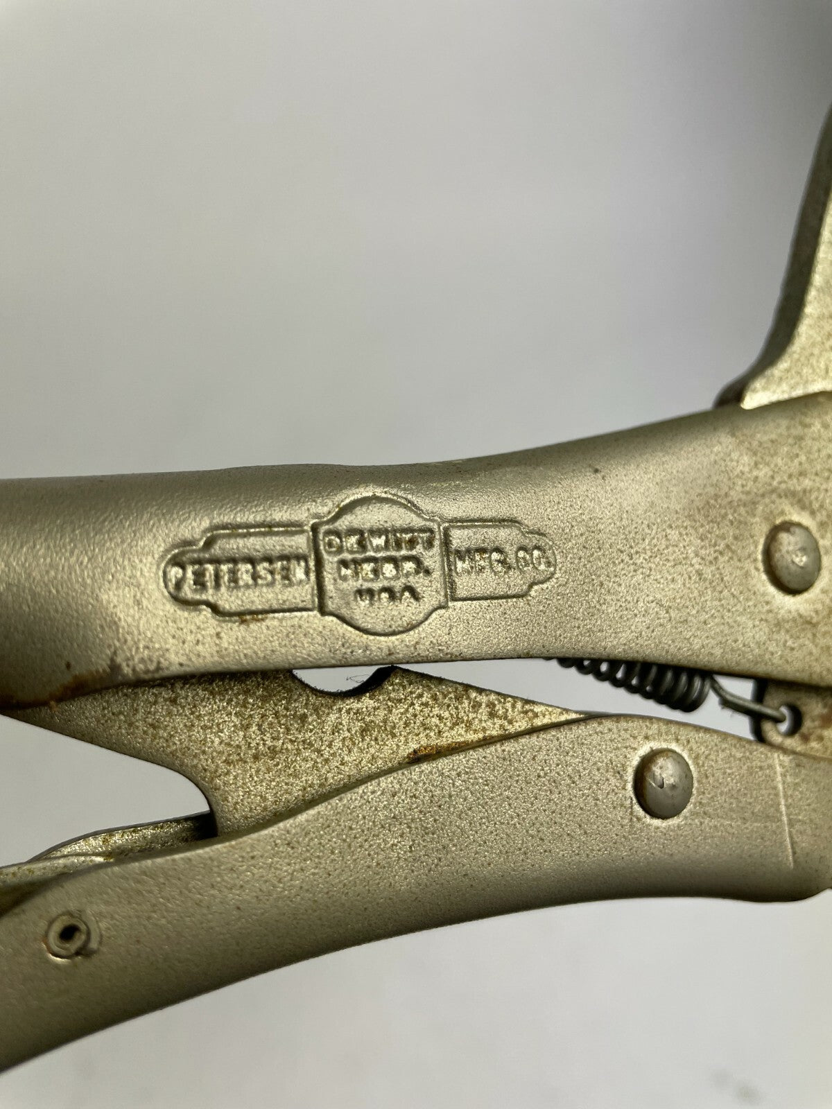 Petersen Locking C Clamp Plier Made in USA Heavy Duty Rigid