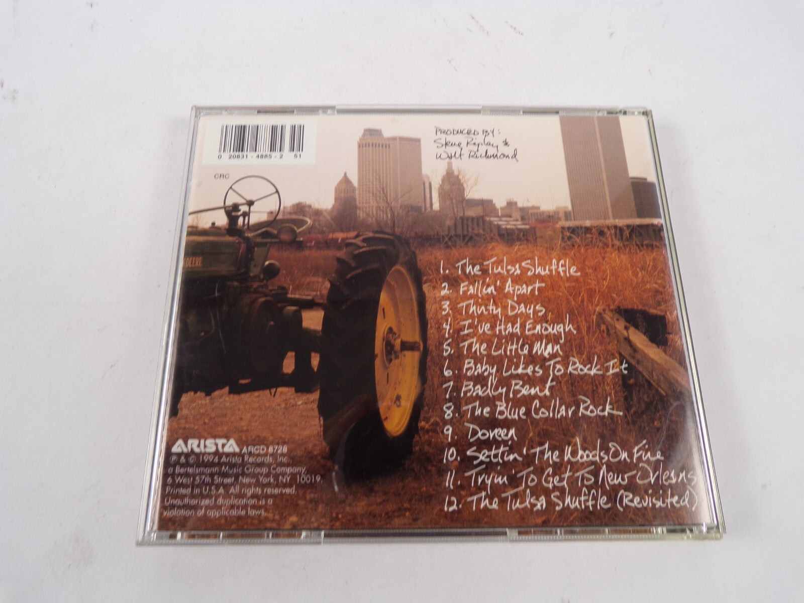 The Tractors The Tuls Shuffle Fallin Apart Thinty Days I've Had Enough The CD#39