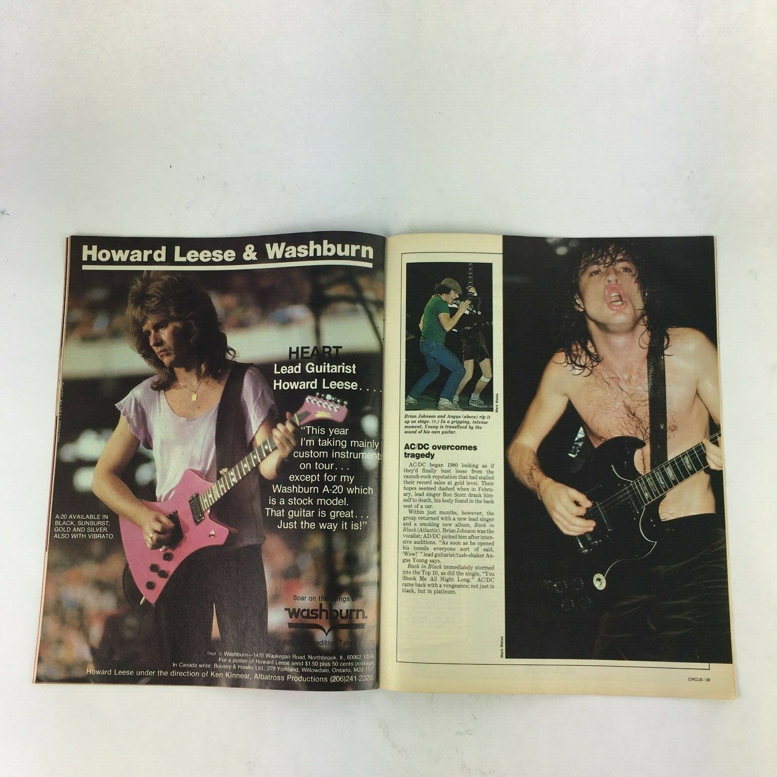 December 31,1980 Circus Magazine 15 Rockers Who Shook the Pop World in 1980